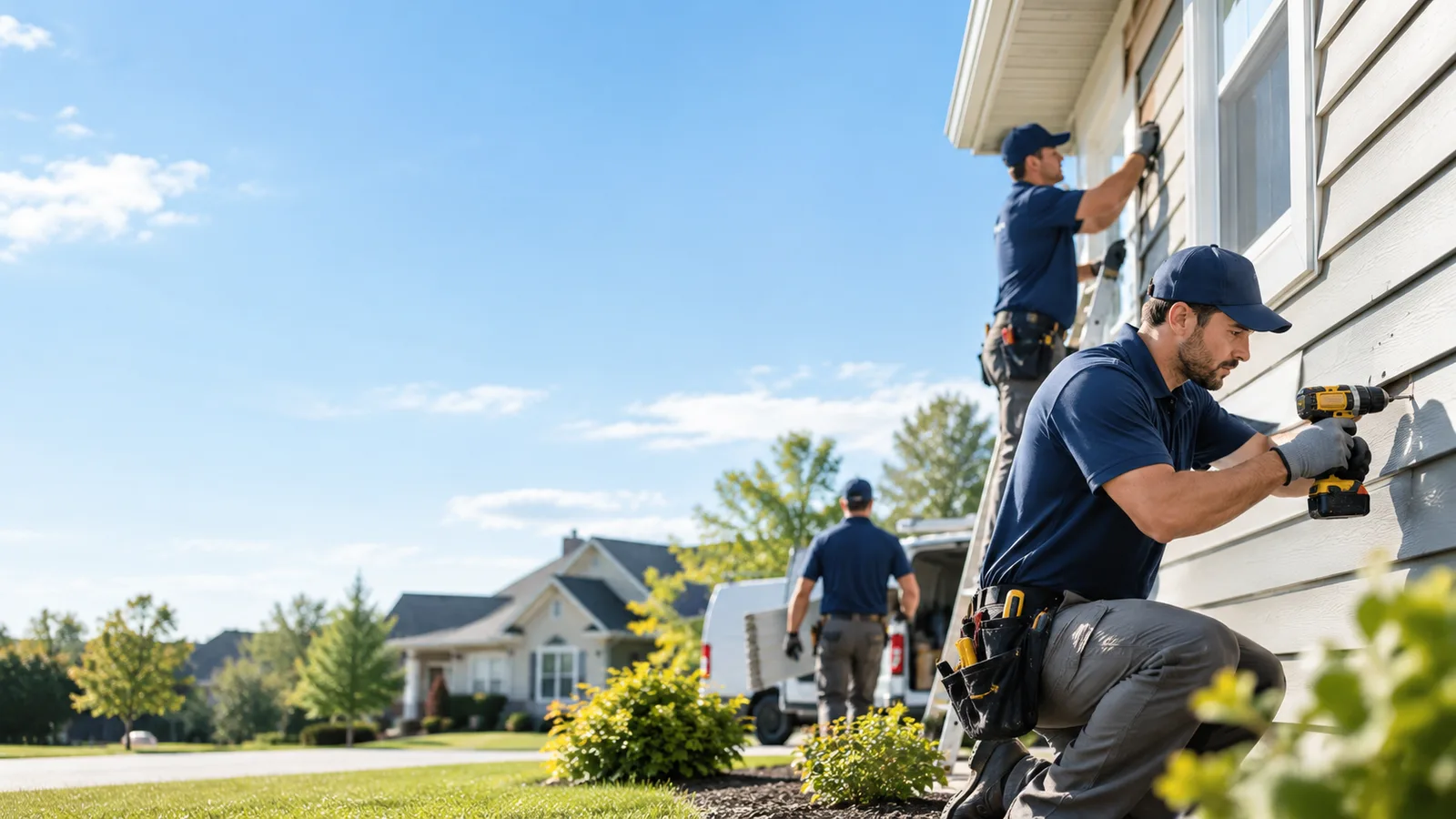 Commercial Siding Repair in Champlain, VA
